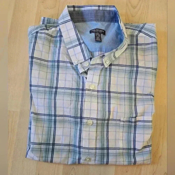 Van heusen never tuck button down shirt size XXL - Picture 1 of 7